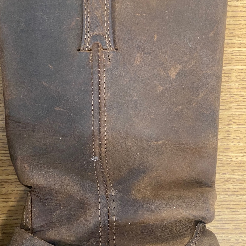 Brown Leather Frye Western Boots - Picture 6 of 16